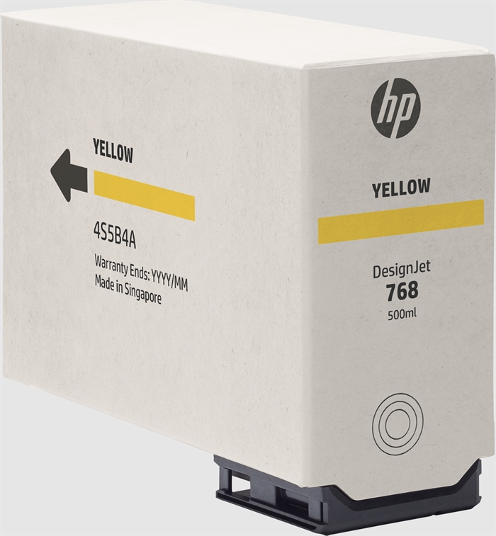 HP 768 Gul 500-ml DesignJet blekkpatron