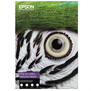 Epson Fine Art Cotton Textured Natural II 300 g/m², A2 25 ark