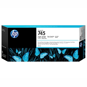 HP 745 photo black blekkpatron, 300 ml