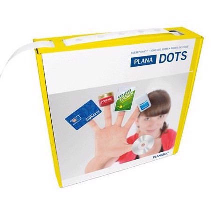 Gluepoint Dots - Boks med en rull på 5000 dots
