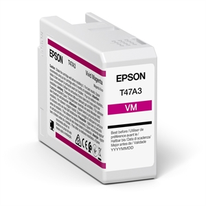 Epson Vivid Magenta 50 ml blekkpatron T47A3 - Epson SureColor P900