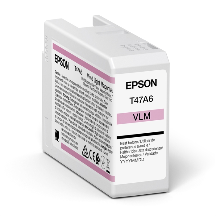 Epson Vivid Light Magenta 50 ml blekkpatron T47A6 - Epson SureColor P900