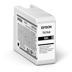 Epson Matte Black 50 ml blekkpatron T47A8 - Epson SureColor P900