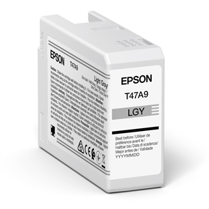 Epson Light Gray 50 ml blekkpatron T47A9 - Epson SureColor P900