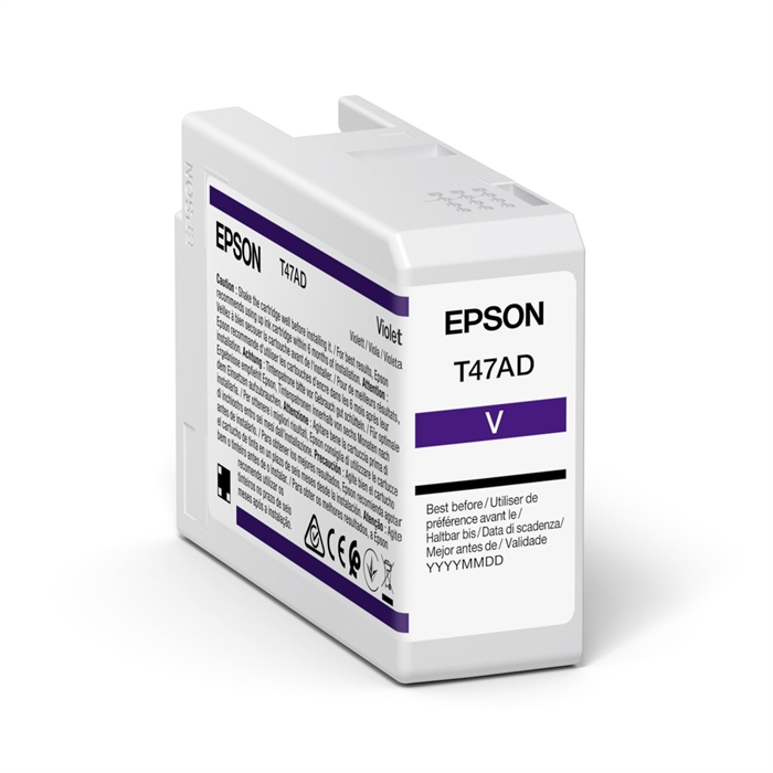 Epson Violet 50 ml blekkpatron T47AD - Epson SureColor P900