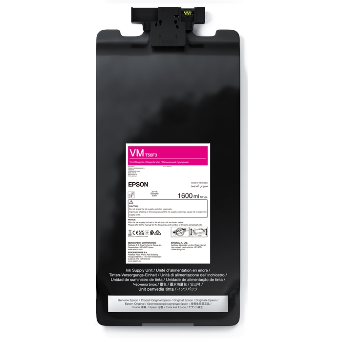 Epson Vivid Magenta T56F3 - 1600 ml blekkpose