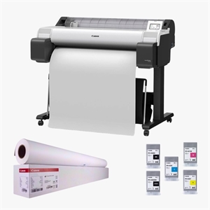 Canon POS TM 340 36" inkl. stand - Ekstra blekk og 2 ruller papir