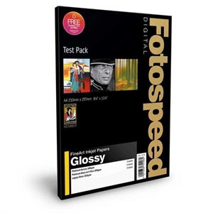 Fotospeed Fine Art GlossY - A4, 9 ark