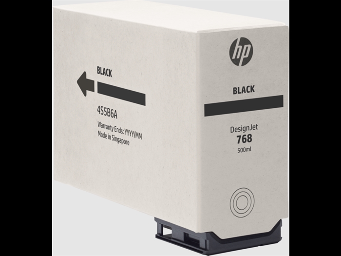 HP 768 Sort 500-ml DesignJet blekkpatron