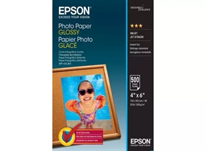 Epson Fotopapir Glanset 200 g/m² - 10x15cm - 500 ark