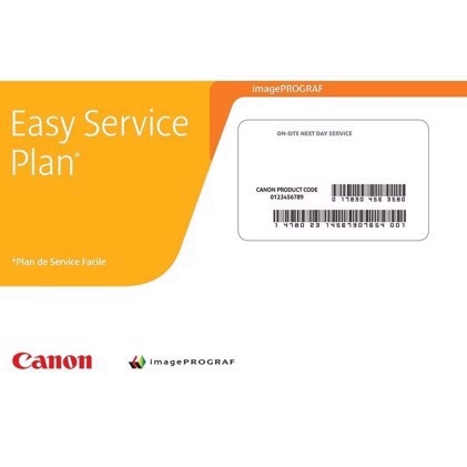 Canon Easy Service Plan 3 årig on-site-service neste dag til IMAGEPROGRAF 24" PIGMENT