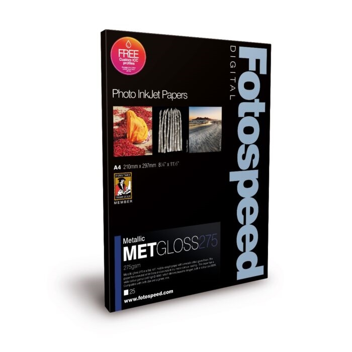 Fotospeed Metallic Gloss 275 g/m² - A4, 25 ark