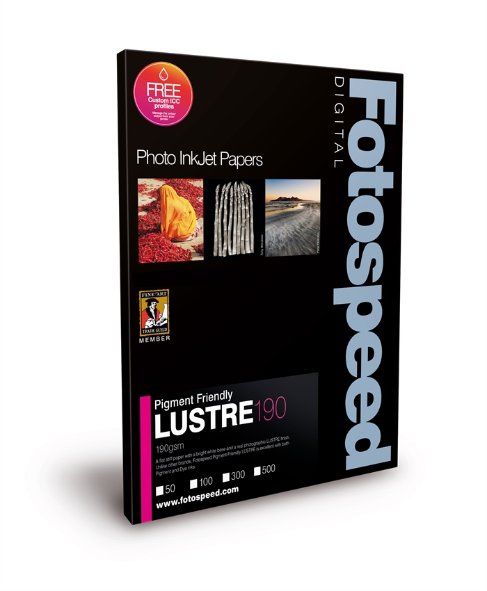 Fotospeed PF Lustre 190 g/m² - A3, 300 g/m² sheets