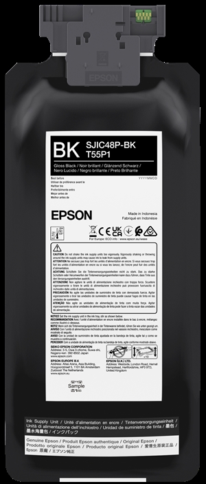 Epson svart blekkpatron til Epson ColorWorks C8000