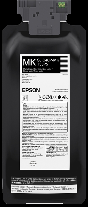 Epson Matt Svart blekkpatron til Epson ColorWorks C8000